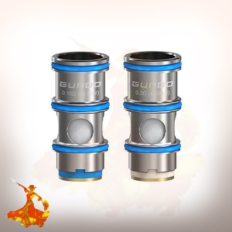Mèches Guroo 0.15ohm / 0.3ohm Aspire
