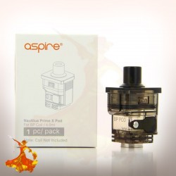 Cartouche Pod 4ml Nautilus Prime X pour résistances BP 80 Aspire