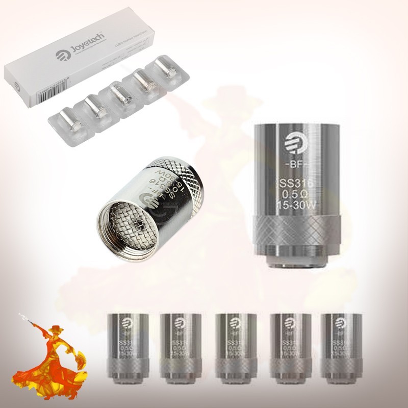 Mèche BF SS316 de 0.6Ω pour eGo AIO Joyetech