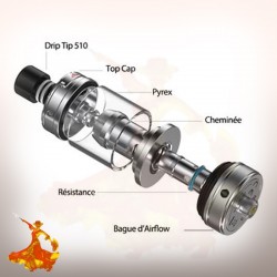 Clearomiseur Nautilus 3 24mm 4ml Aspire