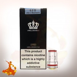 Mèches Crown V 0.2ohm / 0.23ohm / 0.3ohm Uwell
