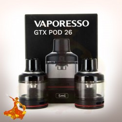 Cartouches GTX Pod 26 5ml Vaporesso