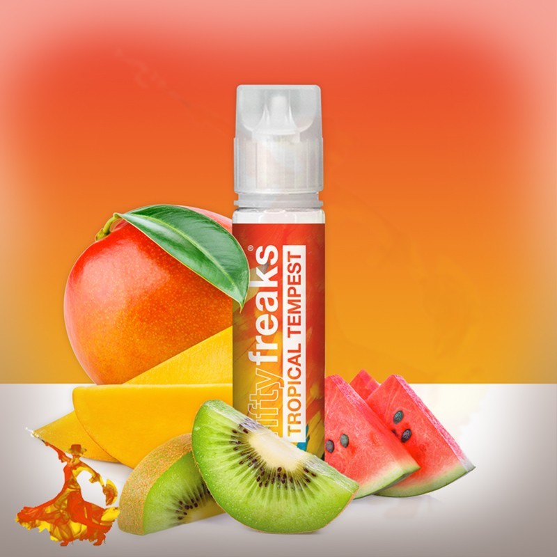 E liquid Tropical tempest Fifty Freak Arôme boosté ( prêt à vaper )