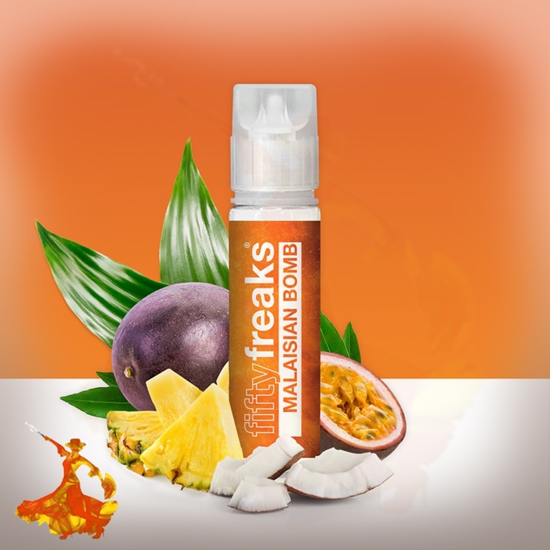 E liquid Malaisian bomb Fifty Freak Arôme boosté ( prêt à vaper )
