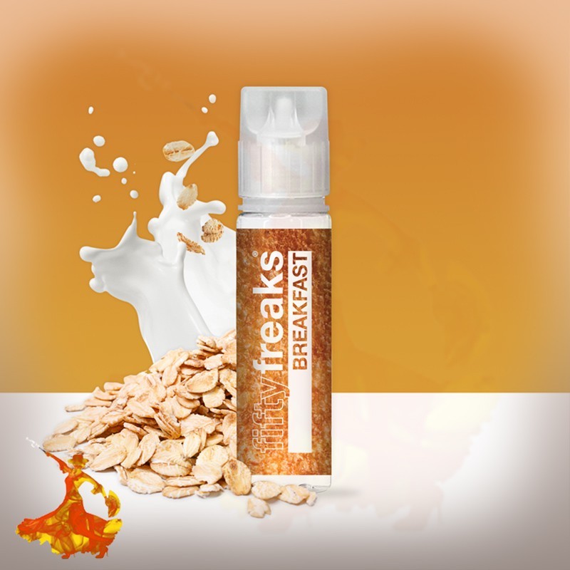 E liquid Breakfast (ex Breakfirst Burnout) Fifty Freak Arôme boosté ( prêt à vaper )