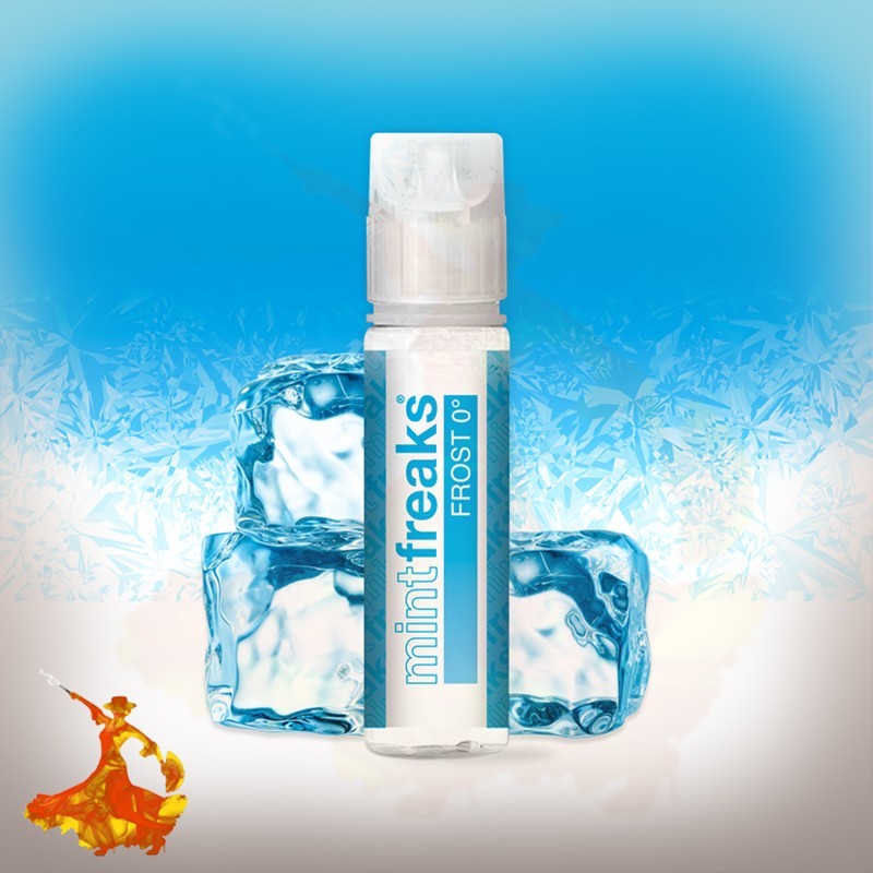 E liquid Frost 0°C (Ex Frost 5) Mint Freak Arôme boosté ( prêt à vaper )