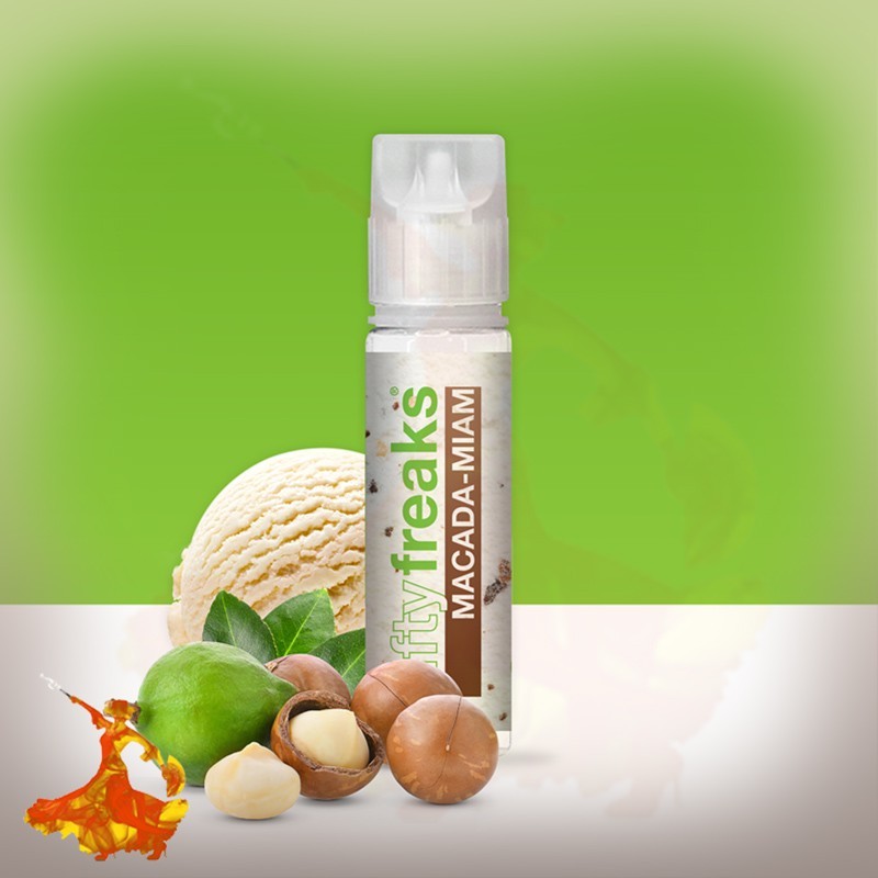 E liquid Macada miam Fifty Freak Arôme boosté ( prêt à vaper )