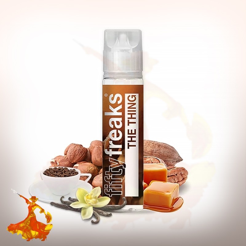 E liquid The Thing Fifty Freak Arôme boosté ( prêt à vaper )