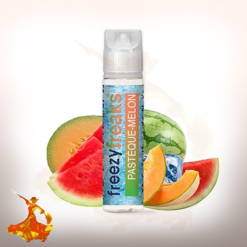 E liquid Pastèque Melon Freezy Freak Arôme boosté ( prêt à vaper )