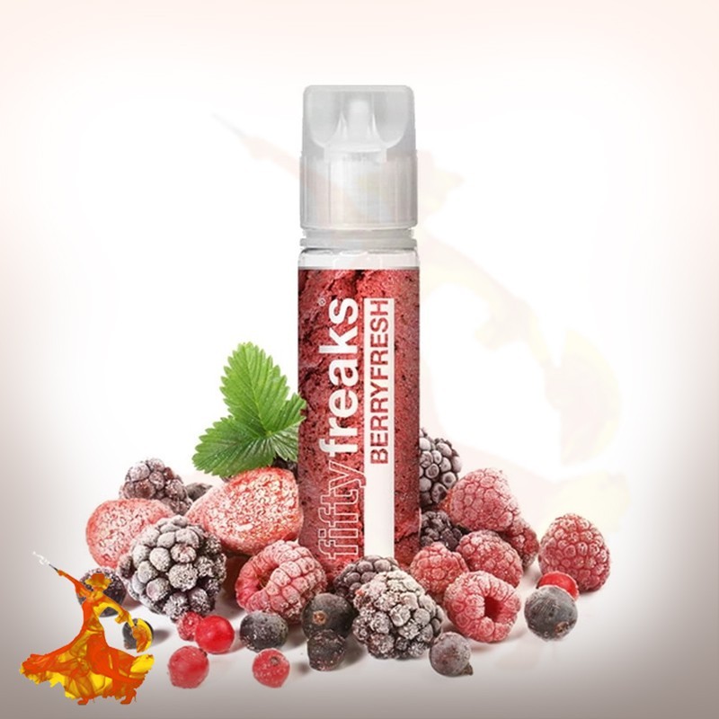 E liquid Berry Fresh Fifty Freak Arôme boosté ( prêt à vaper )