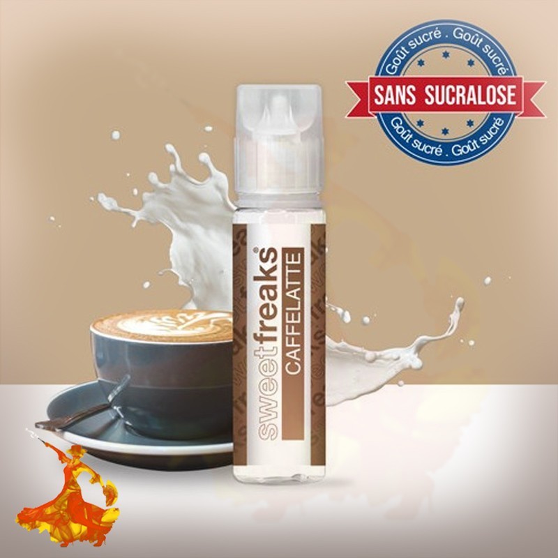 E liquid Caffé Latté Sweet Freak Arôme boosté ( prêt à vaper )