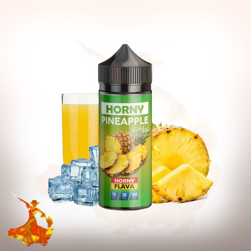 E liquid Horny Pineapple 100ml Horny Flava Arôme boosté ( prêt à vaper )