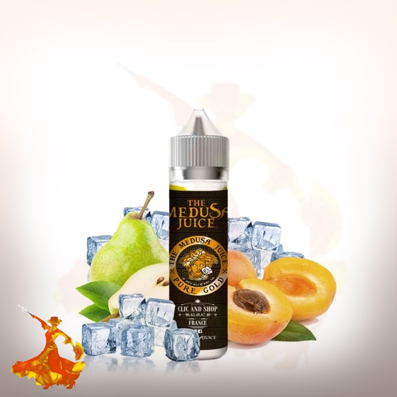 e-liquid Pure Gold Medusa Arôme boosté ( prêt à vaper )