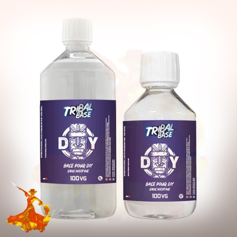 Base DIY 100VG 500ML ou 1L Tribal Force (0 mg/ml)