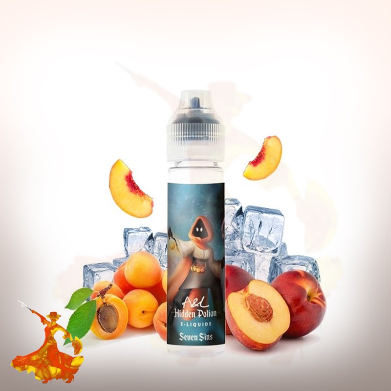 E-liquid Seven Sins Hidden Potion by A&L Arôme boosté prêt à vaper
