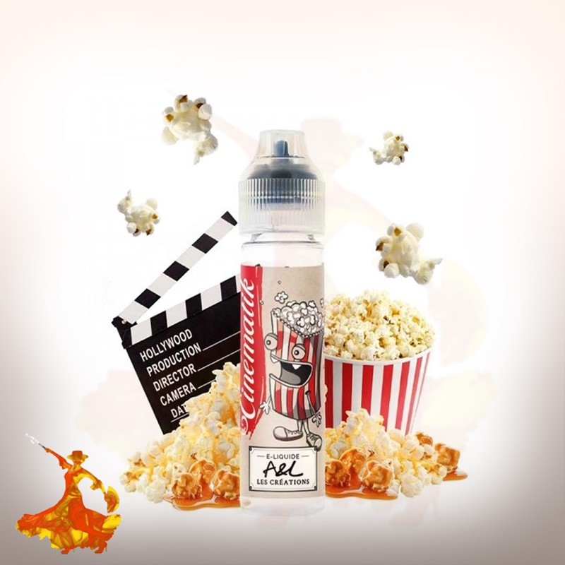 E-liquid Cinematik Les Créations by A&L Arôme boosté prêt à vaper
