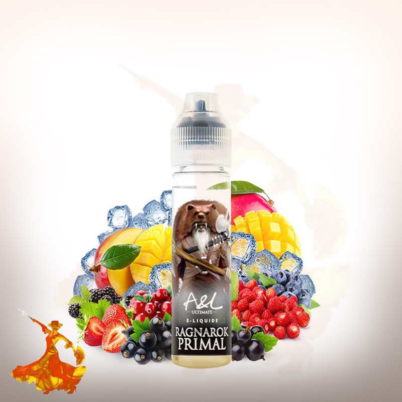 E-liquid Ragnarok Primal Ultimate by A&L Arôme boosté prêt à vaper