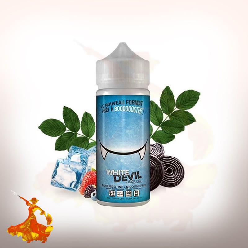 E-liquid White Devil 100ml Les Devils by Avap Arôme boosté prêt à vaper