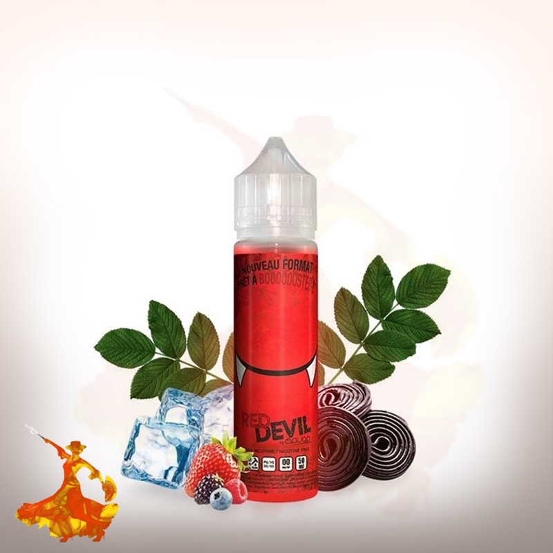 E-liquid Red Devil 50ml Les Devils by Avap Arôme boosté prêt à vaper