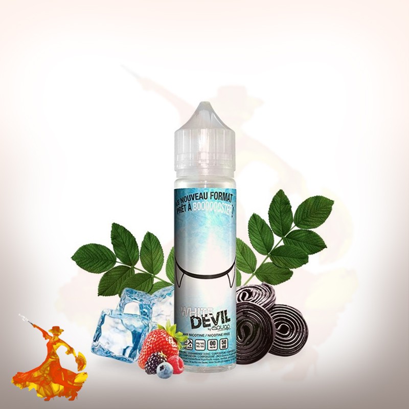 E-liquid White Devil 50ml Les Devils by Avap Arôme boosté prêt à vaper