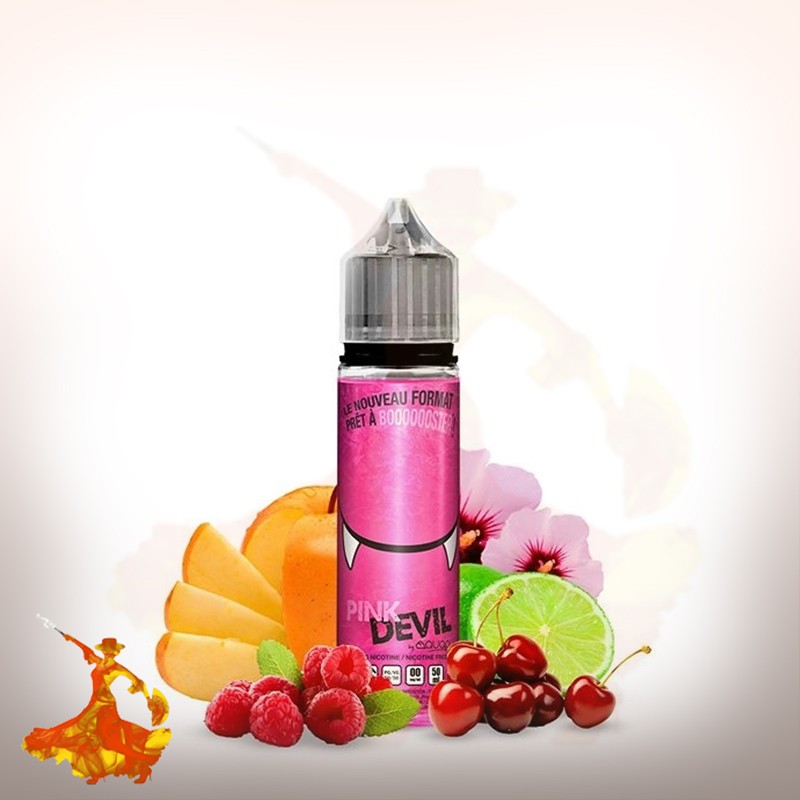 E-liquid Pink Devil 50ml Les Devils by Avap Arôme boosté prêt à vaper