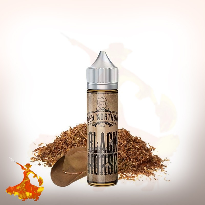 E-liquid Black Horse Ben Northon Arôme boosté prêt à vaper