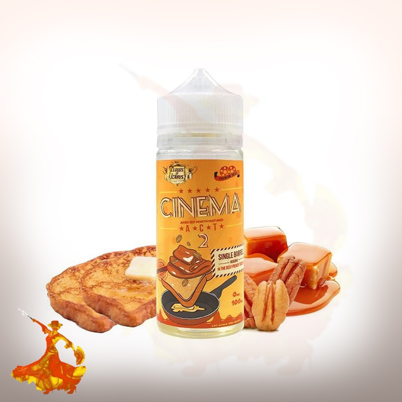 E-liquid Cinema Reserve Act 2 Cloud Of Icarus Arôme boosté prêt à vaper