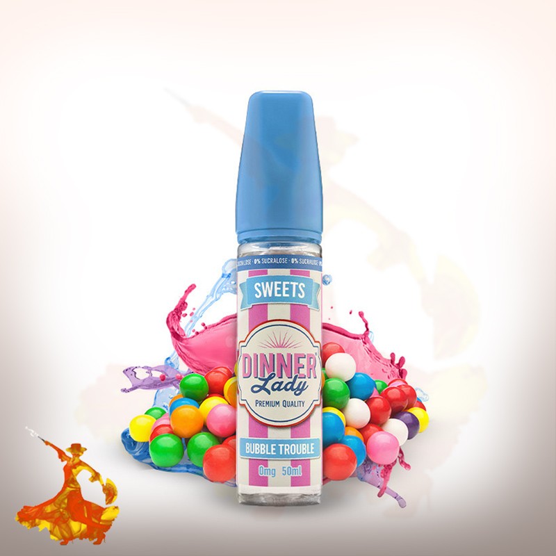 E-liquid Bubble Trouble Dinner Lady Arôme boosté prêt à vaper