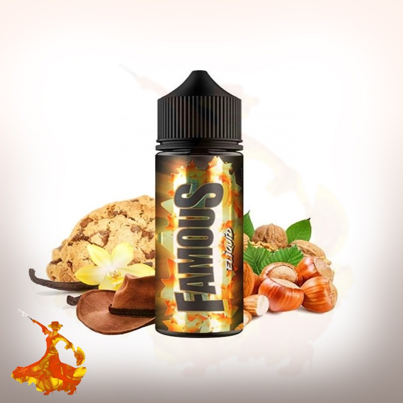 E liquid Famous 100ml Eliquid France Arôme boosté prêt à vaper