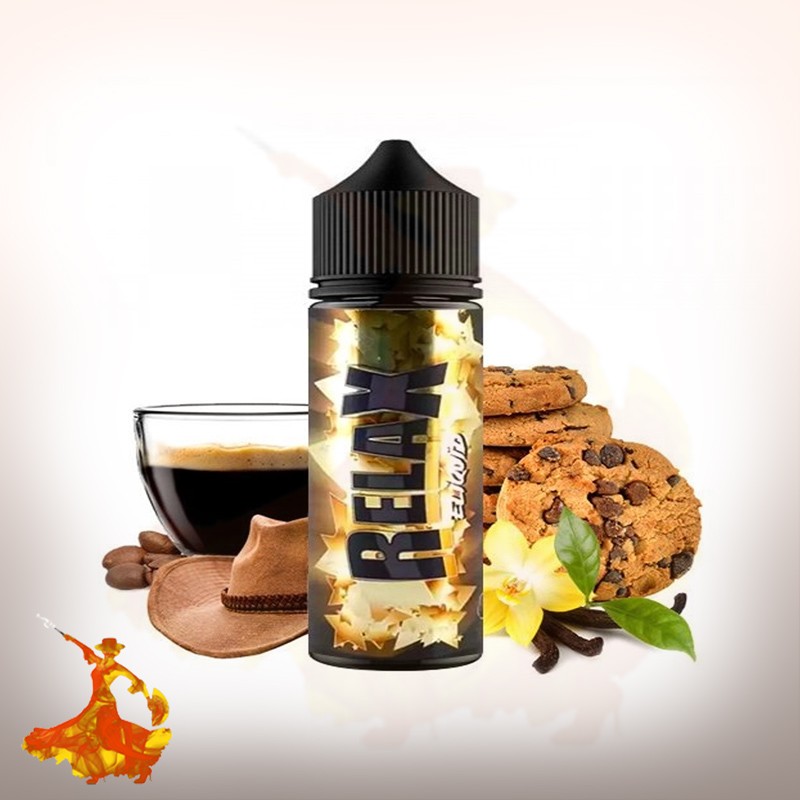E liquid Relax 100ml Eliquid France Arôme boosté prêt à vaper