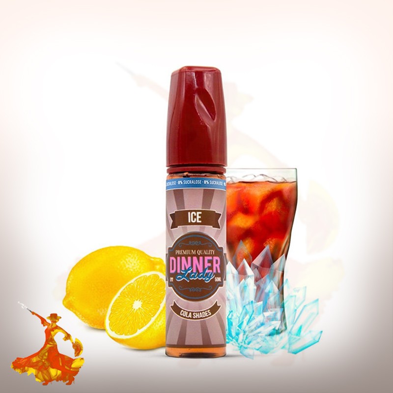 E-liquid Cola Shade Dinner Lady Arôme boosté prêt à vaper