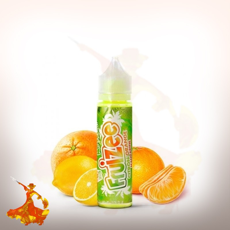 E-liquid Citron Orange Mandarine [No Fresh] Fruizee By Eliquid France Arôme boosté prêt à vaper