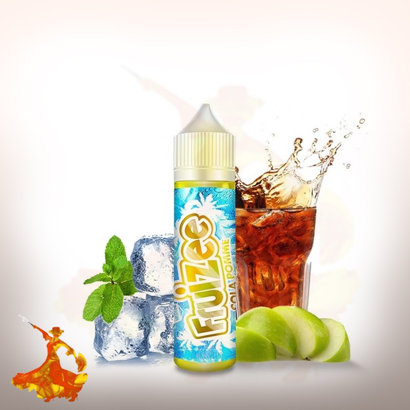 E-liquid Cola Pomme Fruizee By Eliquid France Arôme boosté prêt à vaper