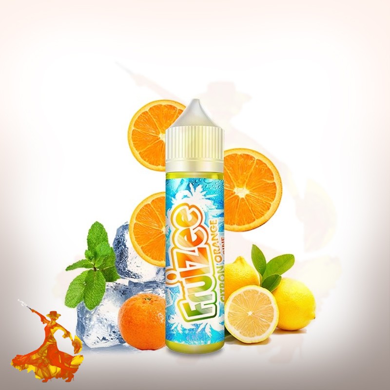 E-liquid Citron Orange Mandarine Fruizee By Eliquid France Arôme boosté prêt à vaper