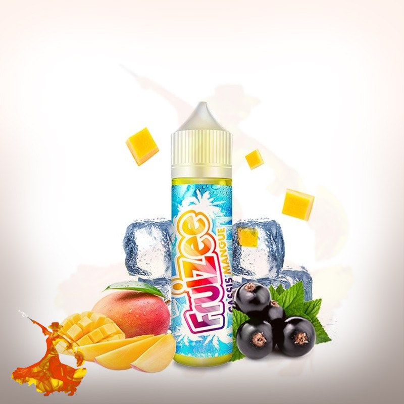 E-liquid Cassis Mangue Fruizee By Eliquid France Arôme boosté prêt à vaper