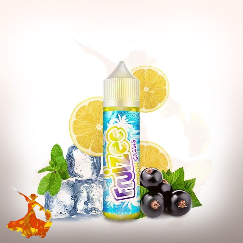 E-liquid Citron Cassis Fruizee By Eliquid France Arôme boosté prêt à vaper
