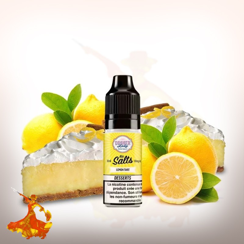 E-liquid Lemon Tart Salt Nic Dinner Lady