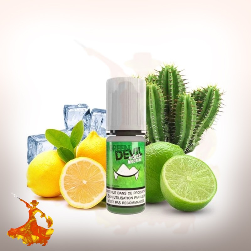 E-liquid Green Devil Sel de Nicotine Les Devils by Avap