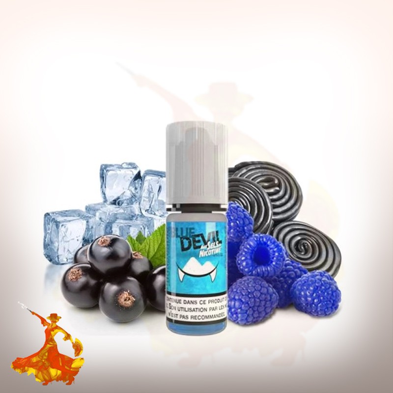 E-liquid Blue Devil Sel de Nicotine Les Devils by Avap