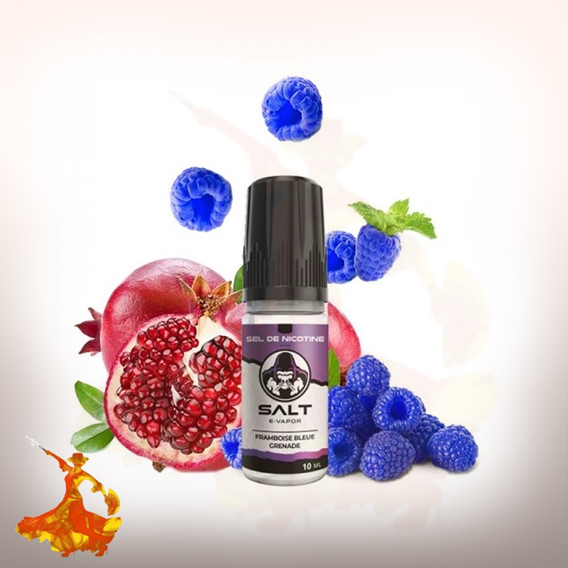 E-liquid Framboise Bleue Grenade Salt E vapor