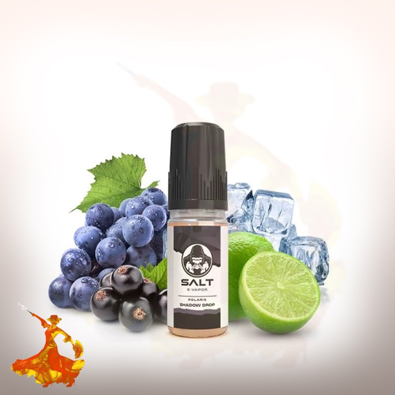 E-liquid Polaris Shadow Drop Salt E vapor