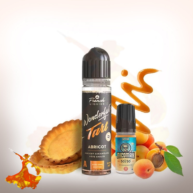 E-liquid Abricot Wonderful Tart by Le French Liquide