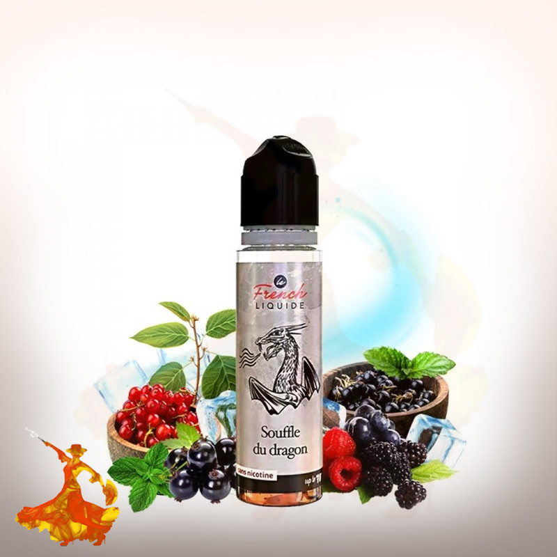 Eliquid Soufle du dragon Le French Liquide Arôme boosté prêt à vaper