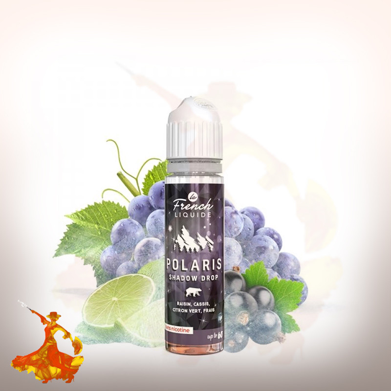 E-liquid Shadow Drop Polaris by Le French Liquide Arôme Boosté ( prêt à vaper )