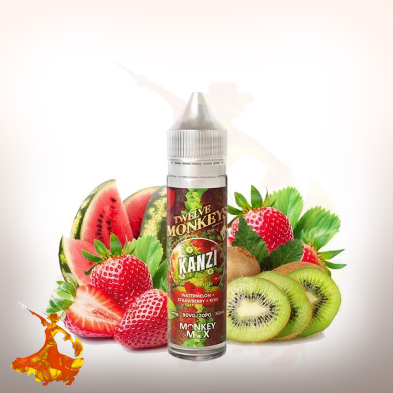 Eliquid Kanzi Monkey Mix Twelve Monkey