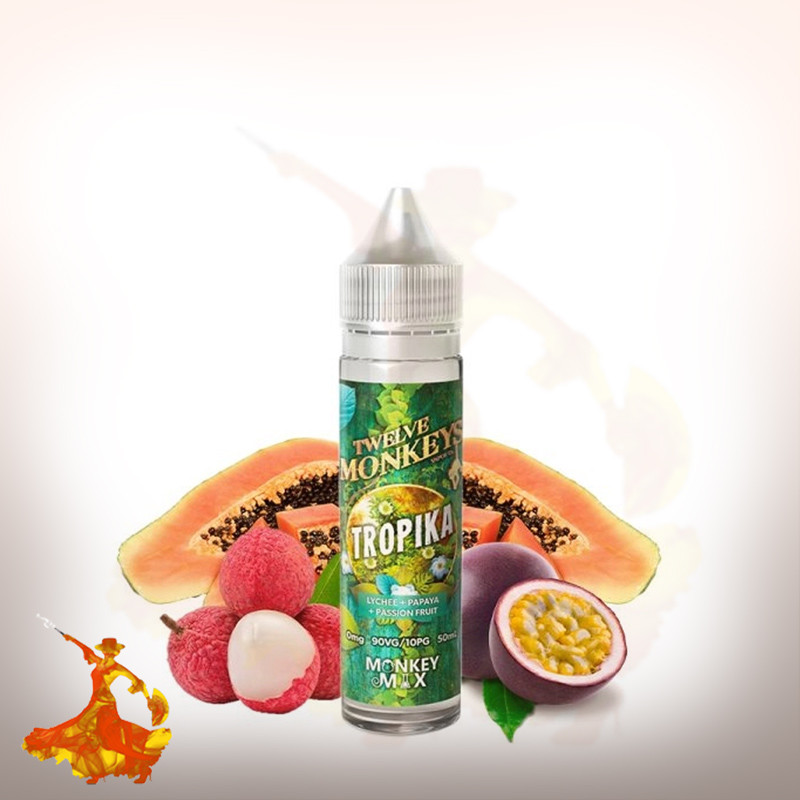 Eliquid Tropika Monkey Mix Twelve Monkey