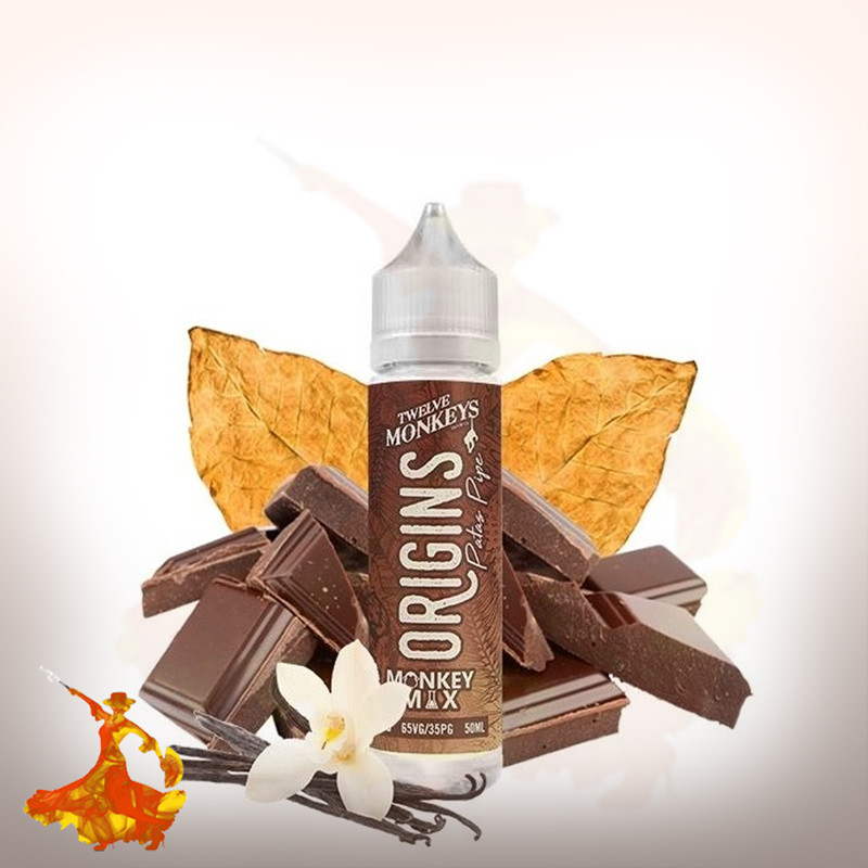 Eliquid Patas Pipe Monkey Mix Twelve Monkey Origin