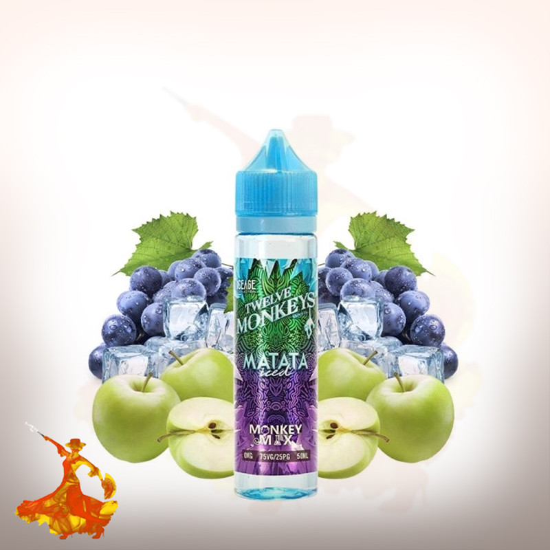 Eliquid Matata Iced Monkey Mix Twelve Monkey Ice Age