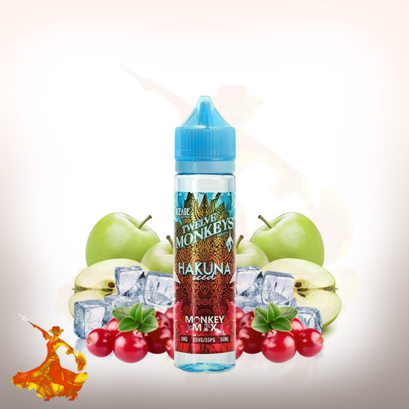 Eliquid Hakuna Iced Monkey Mix Twelve Monkey Ice Age