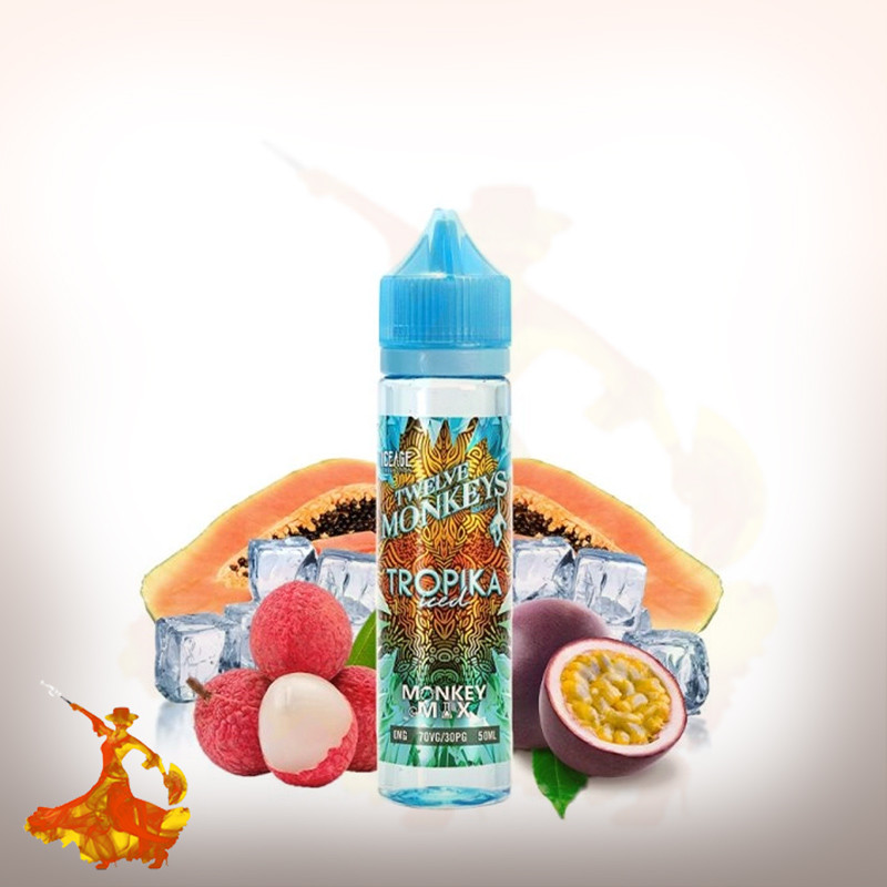 Eliquid Tropika Iced Monkey Mix Twelve Monkey Ice Age